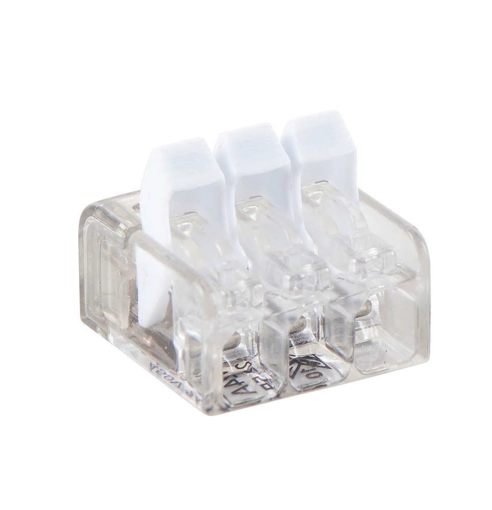 HEIDEMANN Verb.klemme m. Hebel 3x0,2-2,5 qmm 100 St 22 Produktbild img1 L