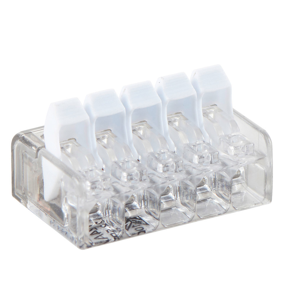 HEIDEMANN Verb.klemme m. Hebel 5x0,2-2,5 qmm 50 St Produktbild img1 L