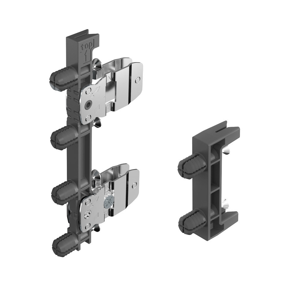 HETTICH Schubk.-Frontbefestigung,für Zargen, H 251,mit Spreizzapfen,AvanTech You,9359508 Produktbild img1 L