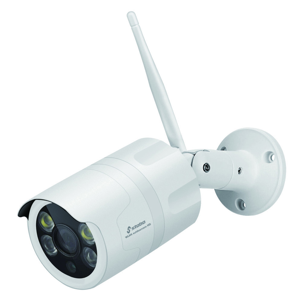 stabo multifon FunkFarb-Videoüberwachung WLAN Outdoorcam HD 110° Produktbild img1 L