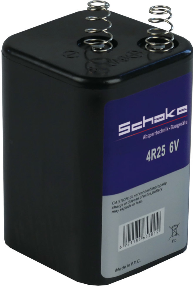 Schake Blockbatterie 6 V / 7 Ah Quecksilberfrei Schake Produktbild img1 L