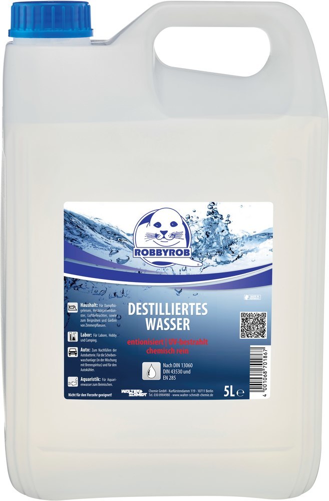 ROBBYROB Destilliertes Wasser (Strecke) Produktbild img2 L