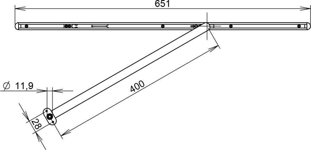 athmer Öffnungsbegrenzer Porti 5312,aufliegend,max.30kg,Holztür Produktbild img3 L
