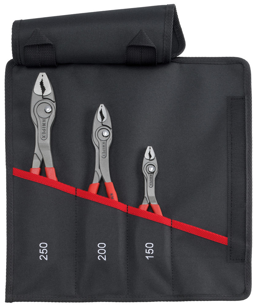 KNIPEX Frontgreifzangen-Satz 3tlg. 150/200/250mm in Rolltasche Kst.Griffe KNIPEX Produktbild img1 L