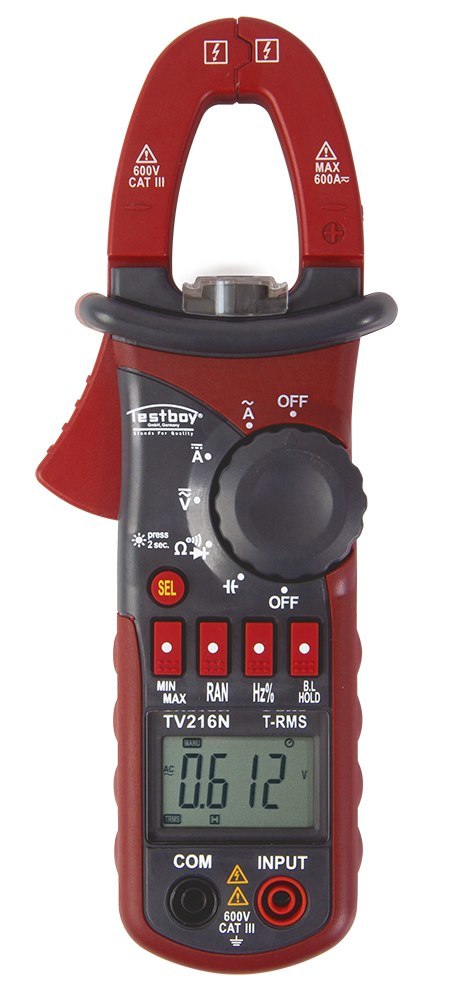 Testboy Digital-Stromzangen-Ampermeter TV 216N Produktbild img1 L