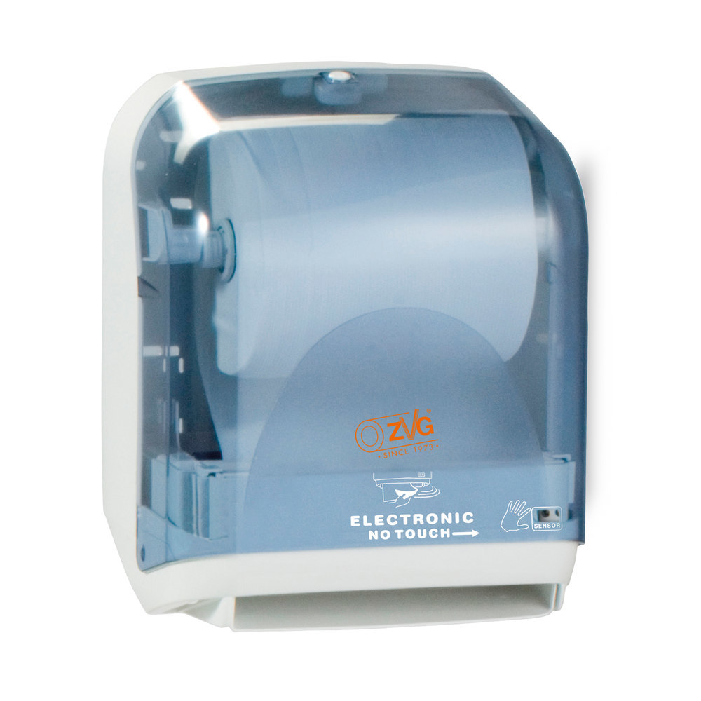 ZVG Rollenhandtuchspender mit Sensor Kunststoff, transparent Produktbild img1 L