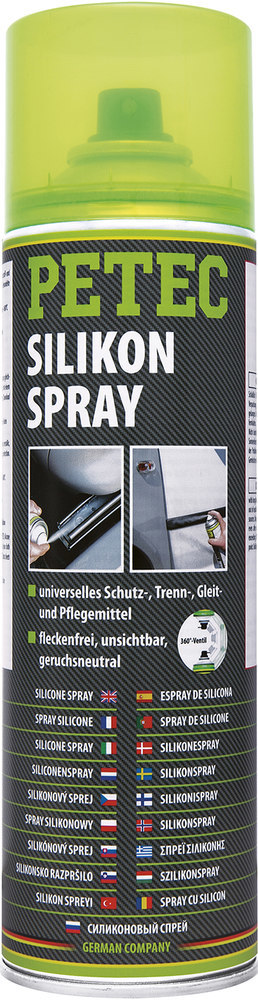 PETEC Silikonspray 500ml 500ml Produktbild img1 L