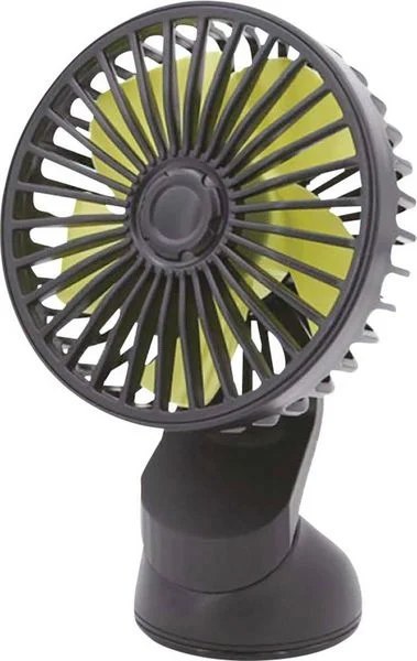HP Autozubehör Auto-Ventilator USB 5V CE Ø10,16cm, starker Saugfuß Produktbild img1 L