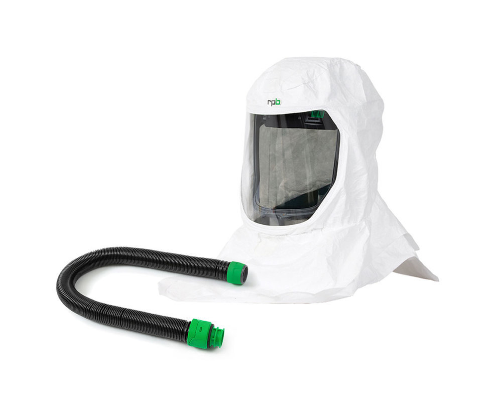 Tychem RPB T-Link Atemschutzset 17-712 Tychem 2000 Haube, 17-110 und 04-831 Set 17-CE Produktbild img1 L