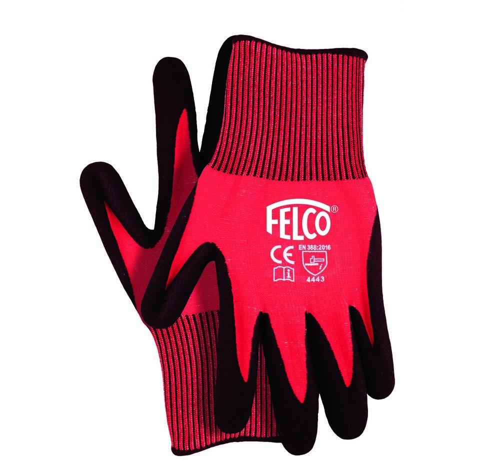 FELCO 701 Arbeitshandschuhe Nitrilbesatz Produktbild img1 L