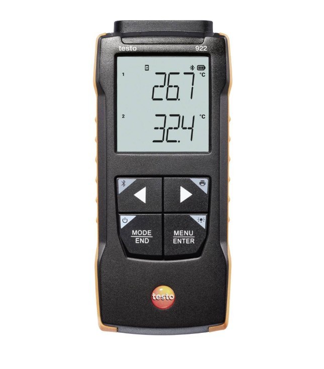 TESTO Temperaturmessgerät Testo 922 Set 2 Anlegefühler TESTO Produktbild img1 L