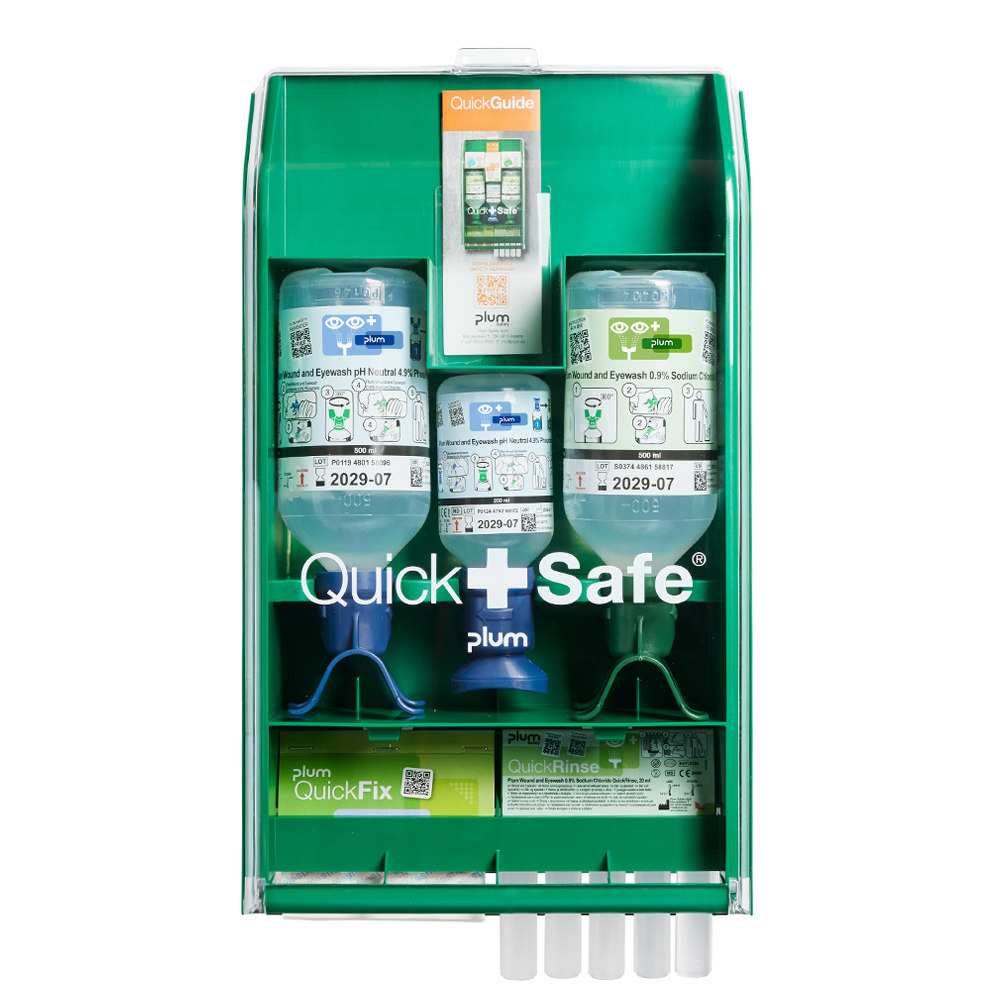 plum 1-Hilfe-Station QickSafe Box Chemical Industry Produktbild img1 L