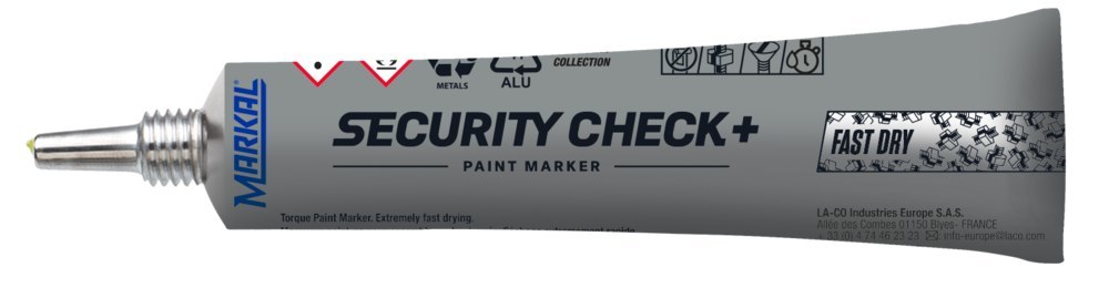 Markal Security CHECK+ FAST DRY gelb Sicherungslack Produktbild img1 L