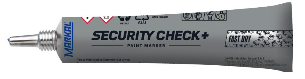 Markal Security CHECK+ FAST DRY blau Sicherungslack Produktbild img1 L