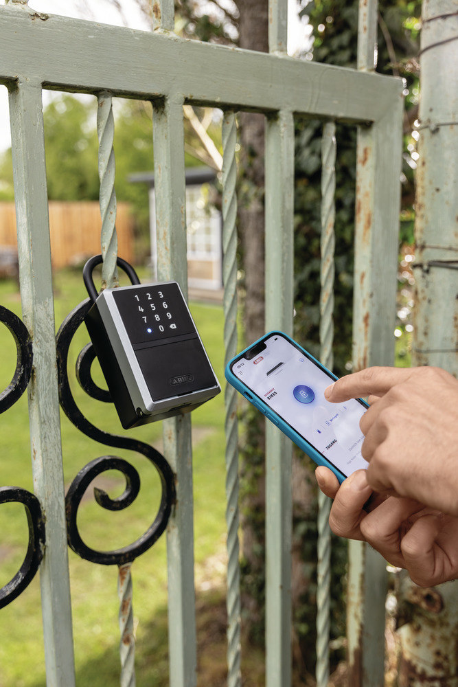 ABUS, Schlüsselbox, KeyGarage, 797, mit Bügel und Zahlenschloss, schwarz, Metall Produktbild img9 L