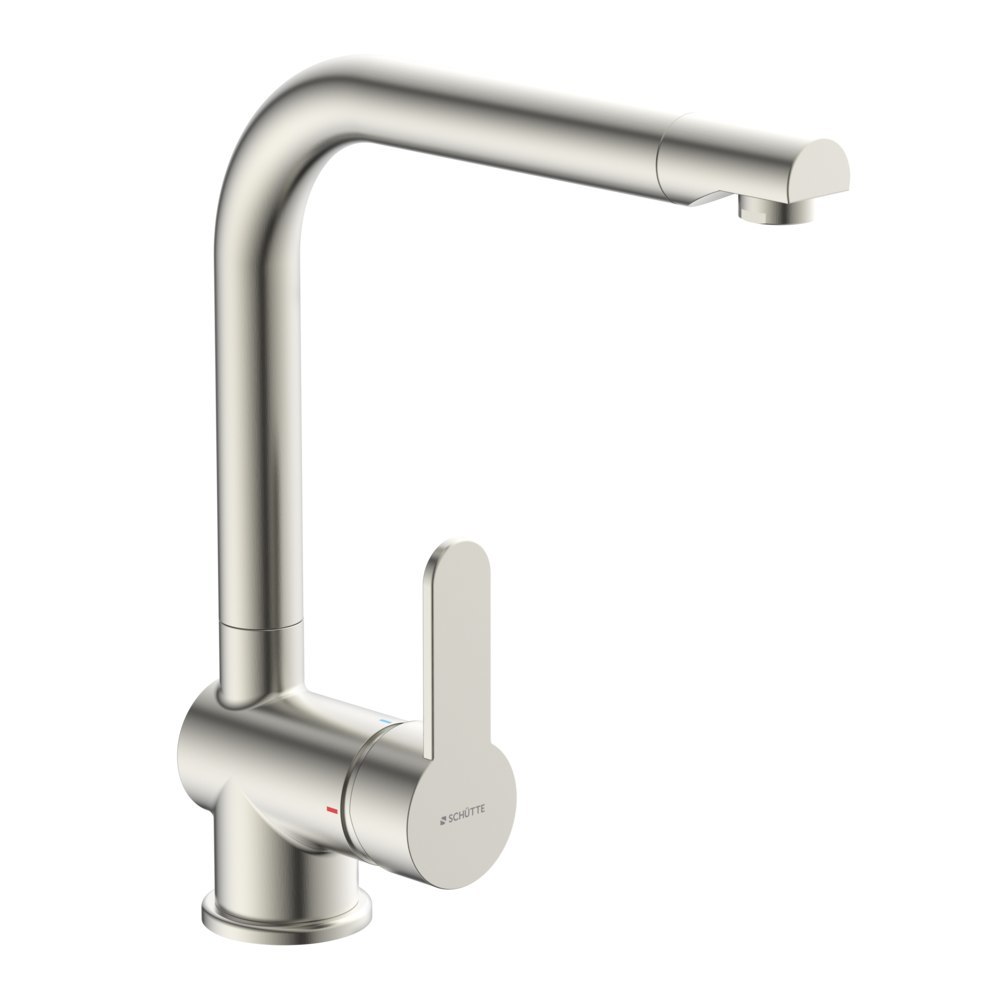 SCHÜTTE Spültischarmatur HD RIO Edelstahloptik Produktbild img1 L