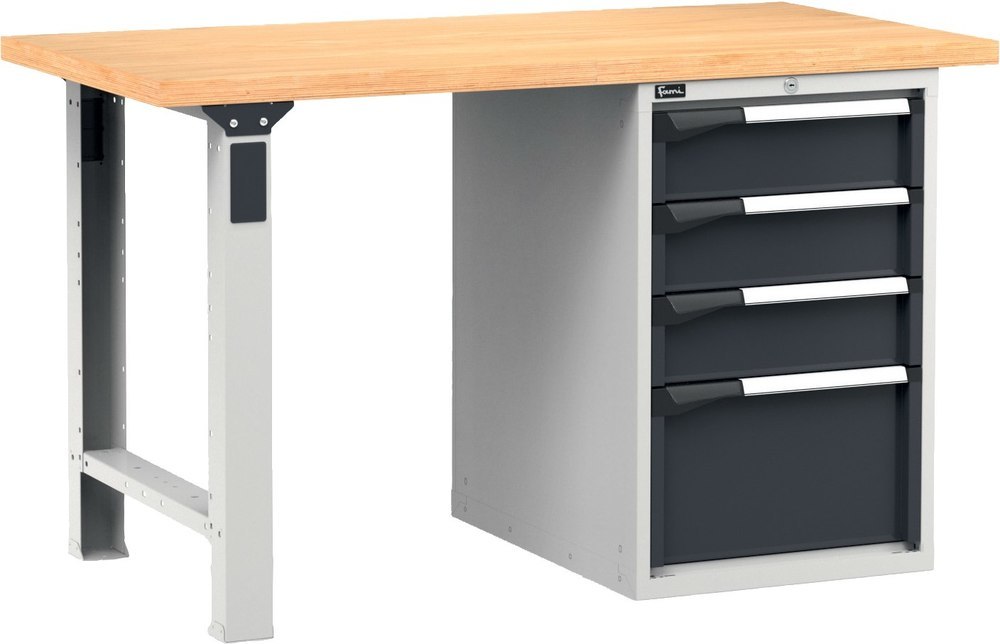 FAMI Werkbank mit Multiplexplatte 40 MM Produktbild img1 L
