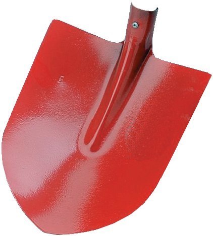 FORTIS Frankfurter Schaufel, rot, Gr.5, gehärtet FORTIS Bau Produktbild img1 L