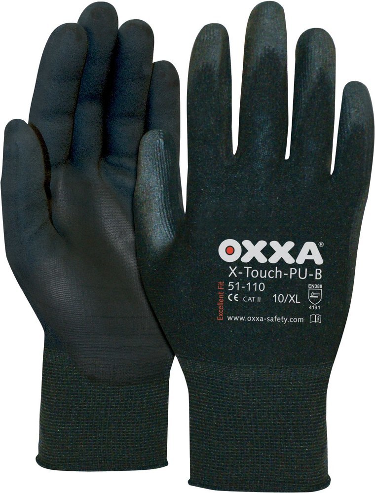OXXA Montagehandschuh X Touch, schwarz Produktbild img2 L