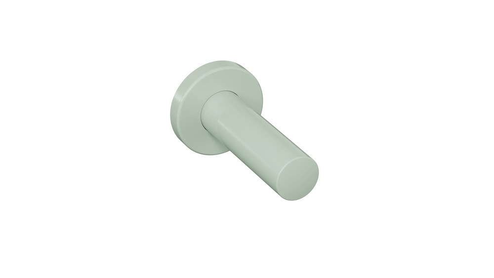 HEWI Papierrollenhalter 477.21.200, mit Rosette, L 123mm, lichtgrau Produktbild img1 L