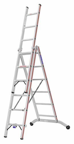 HYMER Mehrzweckleiter, dreit. 604718 Produktbild img1 L
