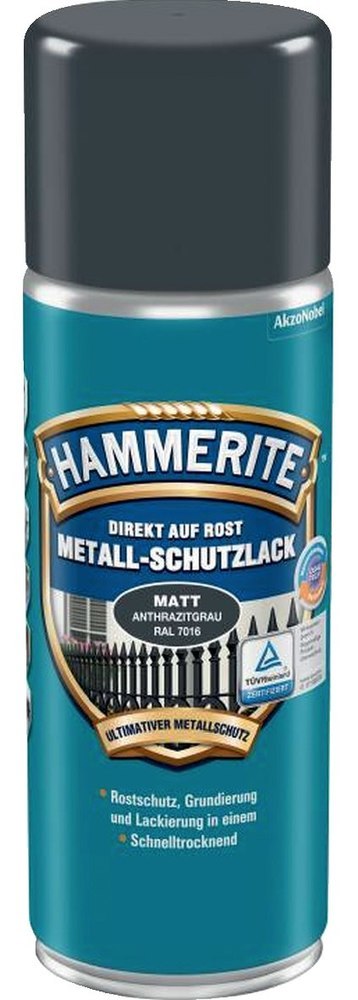 HAMMERITE Metall-Schutzlack Spray anthra zitgrau 400ml Produktbild img1 L