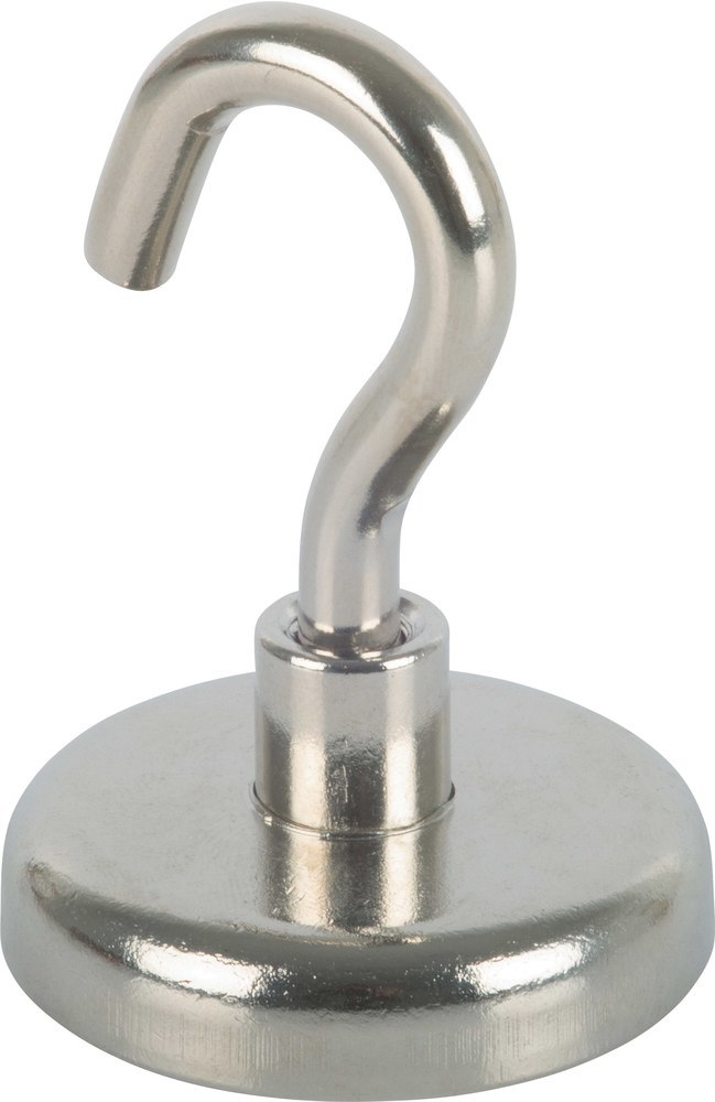 fix-o-moll Magnetwand-Magnethaken,H49,5mm,silbergrau Produktbild img1 L