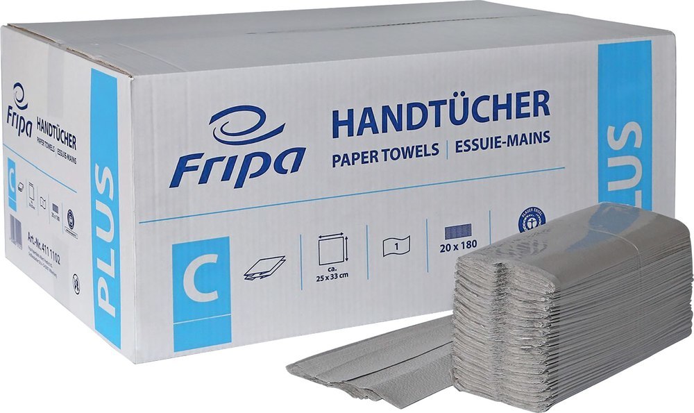 Fripa PLUS Handtuchpapier 1-lagig C 33 Produktbild img1 L