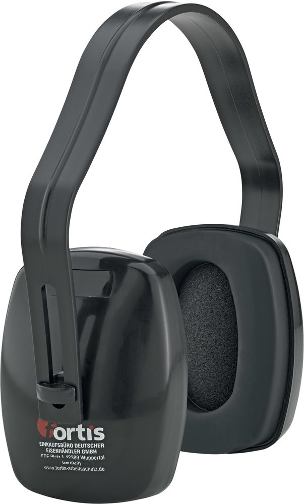 FORTIS Kapselgehörschutz 29dB EN 352-1 s chwarz Produktbild img2 L