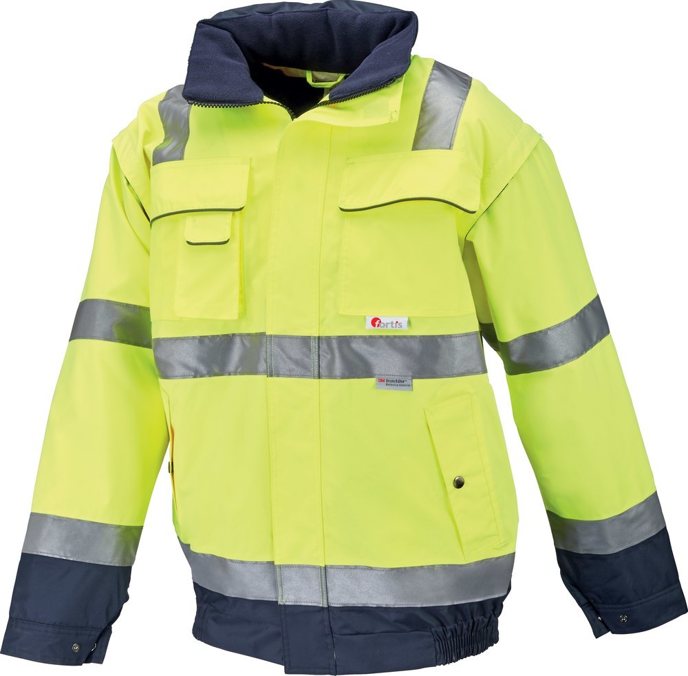 FORTIS Warnjacke ARTHUR, gelb/marine, Gr.S, FORTIS Produktbild img1 L