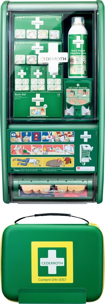 CEDERROTH Erste-Hilfe-Station inkl. DIN1 3157 Produktbild img1 L