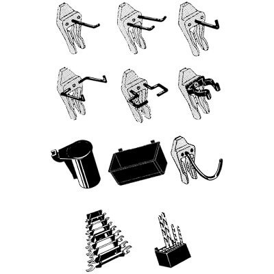 raaco Super Clip-Set 53-Tlg. Raaco Nr. 110532 Produktbild img1 L