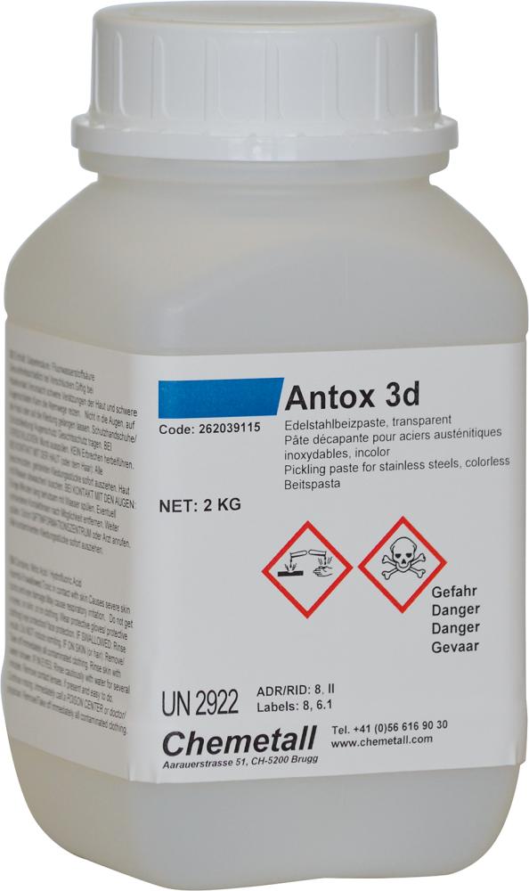 Antox Edelstahlbeizpaste 3D 2 kg Antox Produktbild img1 L