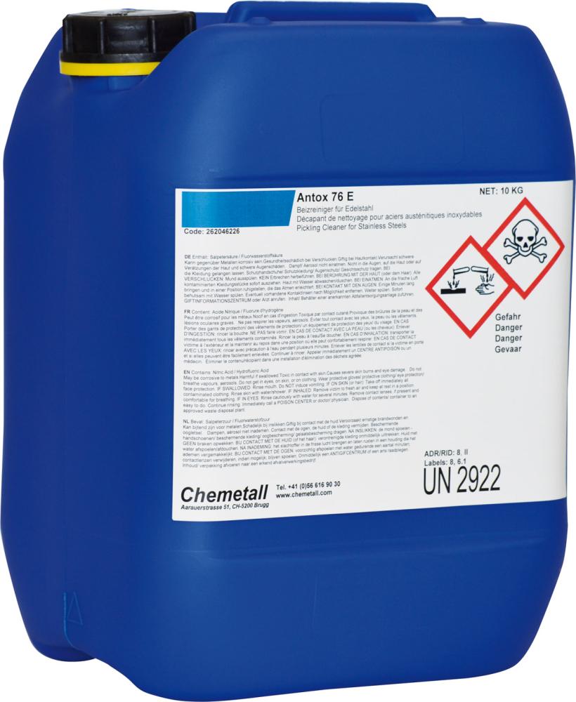 Antox Edelstahlbeizpaste 76E 10kg Antox Produktbild img1 L