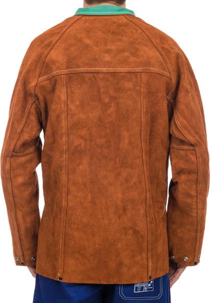 WELDAS Schweißerlederjacke Lava Brown® Produktbild img2 L