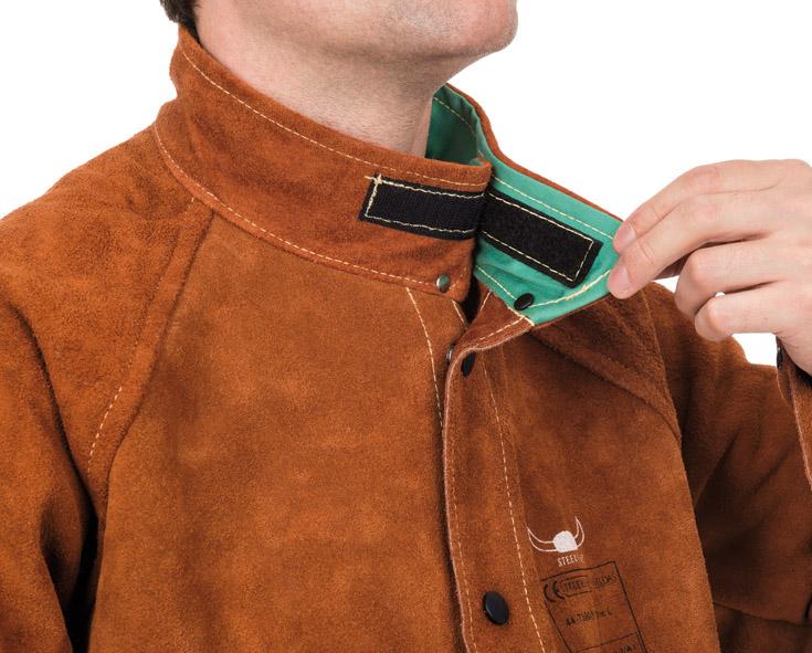 WELDAS Schweißerlederjacke Lava Brown® Produktbild img3 L