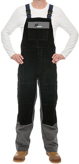 WELDAS Schweißer Latzhose Produktbild img1 L