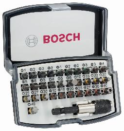 Bosch PRO 32-tlg. Schrauberbit-Set, PH, PZ, H, T Produktbild