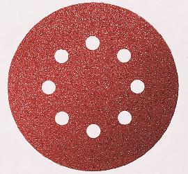 Bosch PRO Schleifblatt C430, 125 mm, 240, 8 Löcher, Klett, 5er-Pack Produktbild