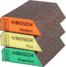 Bosch EXPERT S470 Combi Schleifblock Set, mittel, fein, super fein, 3-tlg. Produktbild