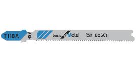 Bosch PRO Stichsägeblatt T 118 A Basic for Metal, 5er-Pack Produktbild