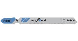 Bosch PRO Stichsägeblatt T 118 G Basic for Metal, 5er-Pack Produktbild