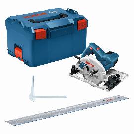 Bosch PRO Handkreissäge GKS 55+ GCE + FSN 1400 Produktbild