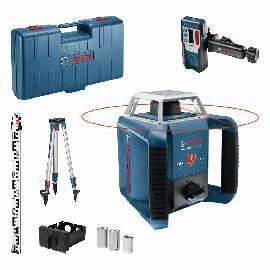 Bosch PRO Rotationslaser GRL 400 H im Handwerkerkoffer Produktbild