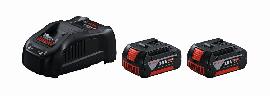 Bosch PRO Starter-Set 2 x GBA 18V 5.0Ah + GAL 1880 CV Produktbild