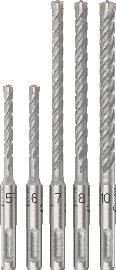 Bosch PRO SDS plus-5X Hammerbohrer-Set, 5.5/6/7/8/10&nbsp;mm, 5-tlg. Produktbild