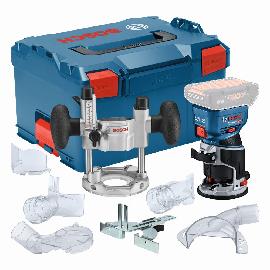 Bosch PRO Akku-Kantenfräse GKF 18V-8, Taucheinheit TE 600 in L-BOXX 238 Produktbild