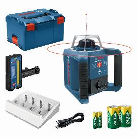 Bosch PRO Rotationslaser GRL 300 HV + LR 45 in L-BOXX Produktbild