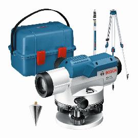 Bosch PRO Optisches Nivelliergerät GOL 26 D, mit Baustativ BT160, Messstab GR 500 Produktbild