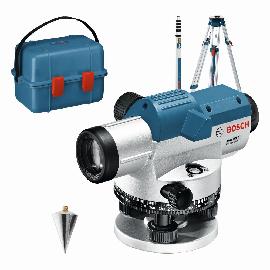 Bosch PRO Optisches Nivelliergerät GOL 20 G, mit Baustativ BT160, Messstab GR 500 Produktbild